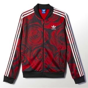Adidas Red Rose Track Jacket